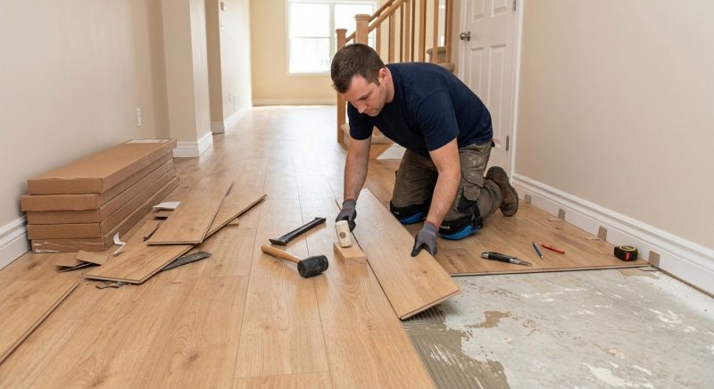 Laminate Floor Installation in Arlington, VA