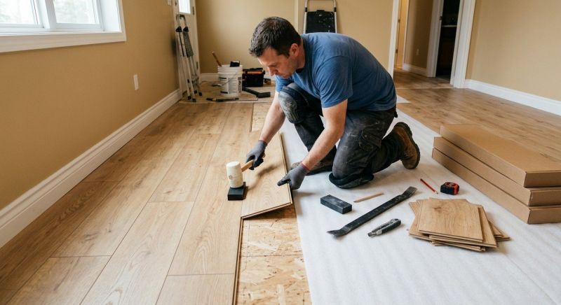 Laminate Floor Installation in Ashton, MD