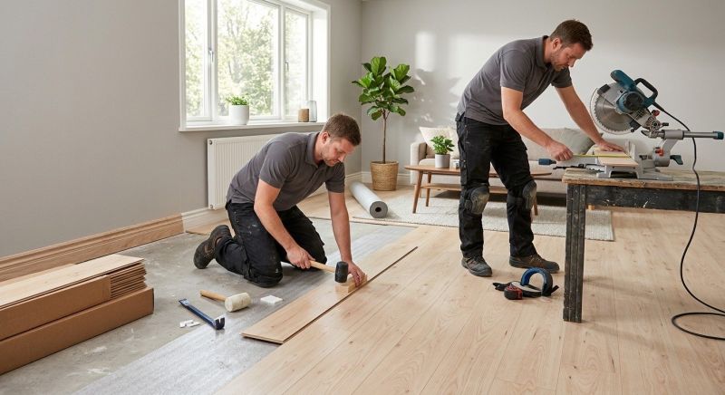 Laminate Floor Installation in Gainesville, VA