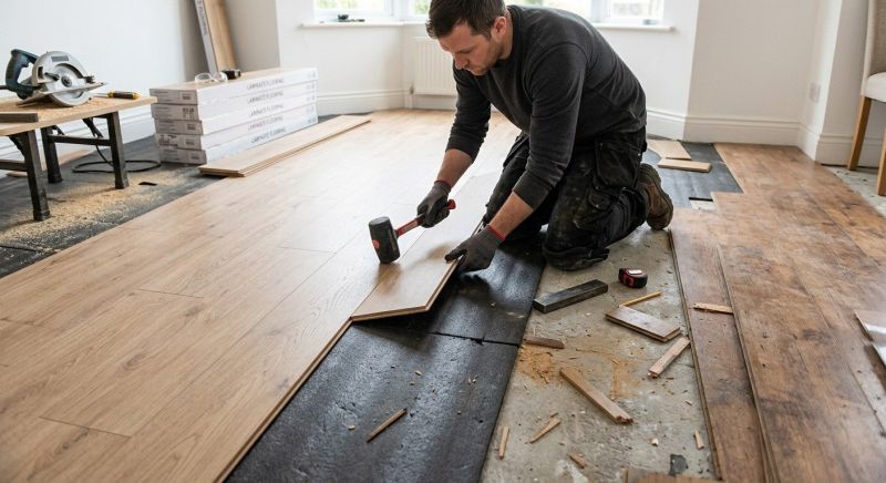 Laminate Floor Installation in Silver Spring, MD