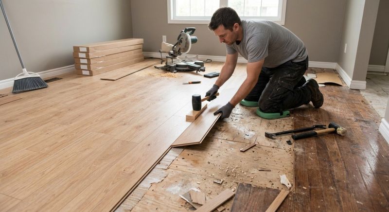Laminate Floor Installation in Springfield, VA