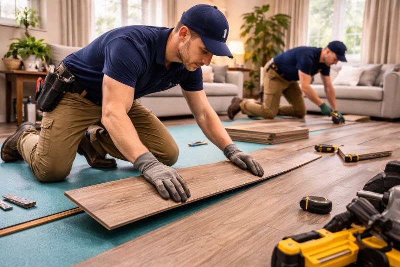 Laminate Floor Replacement in Potomac, MD