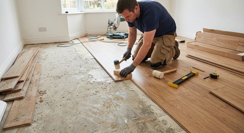 Laminate Floor Replacement in Reston, VA