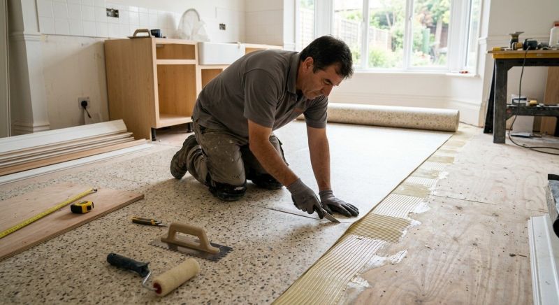 Linoleum Floor Installation in Bluemont, VA