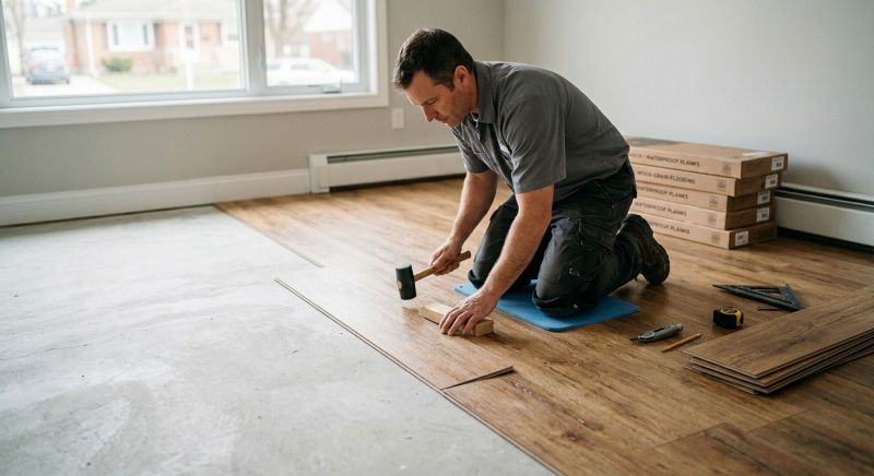 Linoleum Floor Installation in Potomac, MD