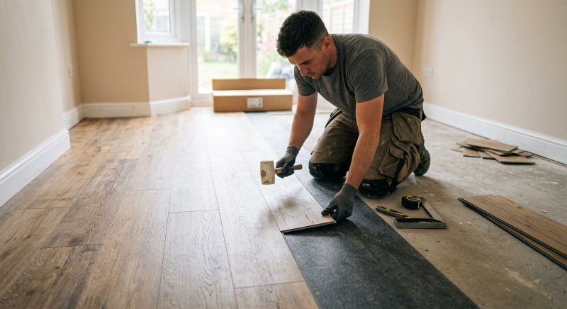 Luxury Vinyl Tile Installation in Chevy Chase, MD
