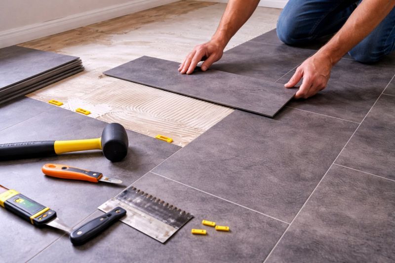 Luxury Vinyl Tile Installation in Falls Church, VA
