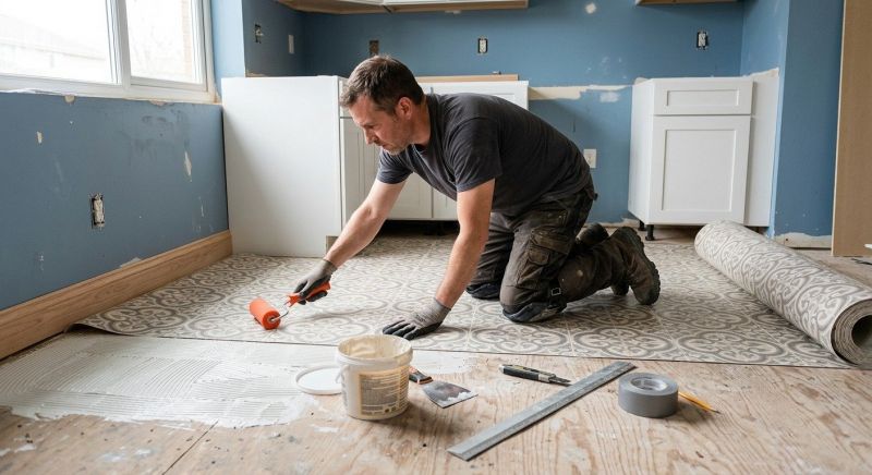 Sheet Flooring Installation in Bristow, VA