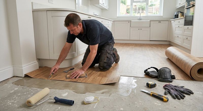 Sheet Flooring Installation in Reston, VA