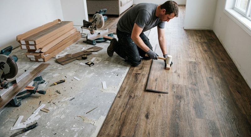 Vinyl Flooring Installation in Clarksburg, MD