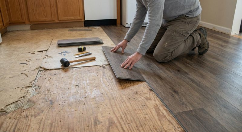 Vinyl Flooring Installation in Olney, MD