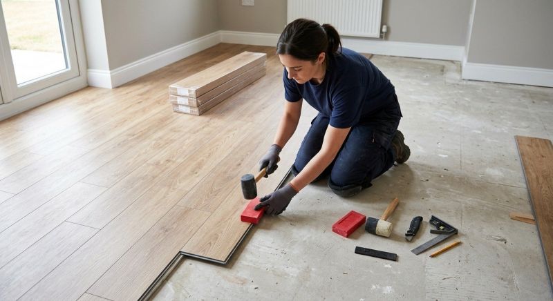 Vinyl Plank Floor Installation in Loudoun County, VA